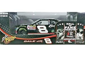 ACTION Dale Earnhardt Jr #8 Black Hall of Fame Tribute Talladega 3 Days of Dale Motorsports Authentics Racing 1/24 Scale Winners Circle Labelled Adult Coll