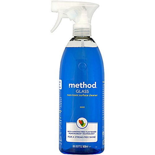 (2 Pack) Method Glass Cleaner Mint Spray 828ml 2 PACK BUNDLE