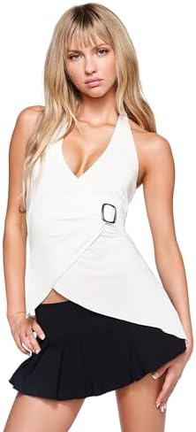 i am gia vira mini dress I.AM.GIA. Vira Butterfly Mesh Ruffle Halter Neck Mini Dress