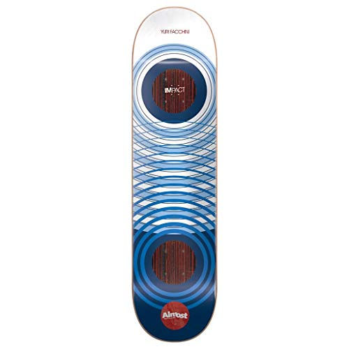 Almost Skateboard Deck Clean Rings Impact Faccini 8.0"