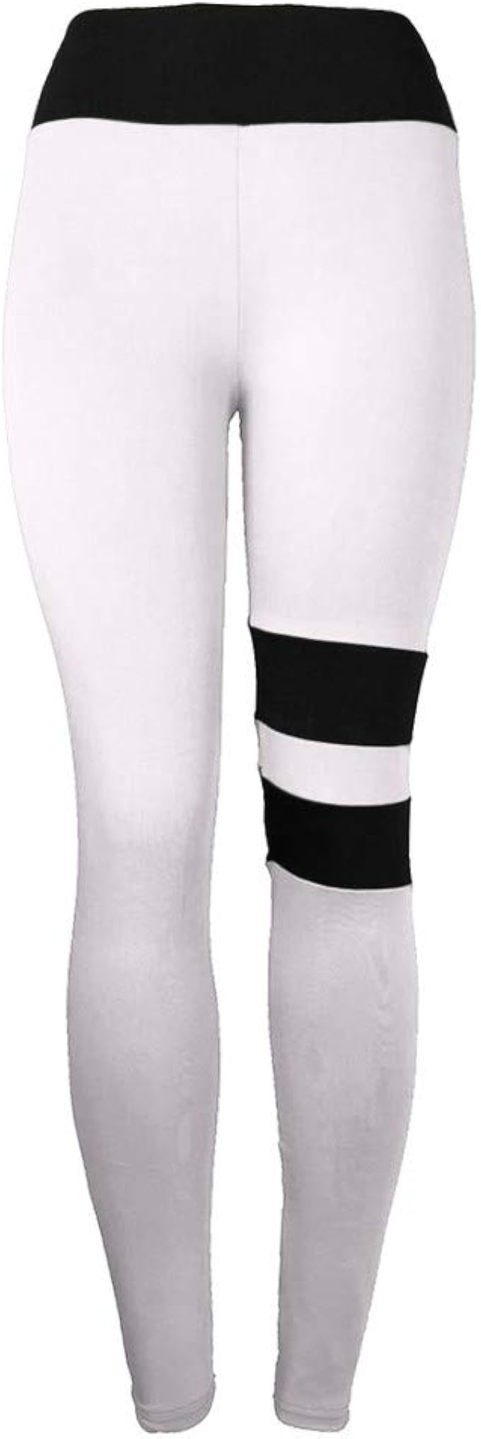 Xmiral Leggings Donna Skinny Pantaloni Eleganti Vita Alta Yoga Anca Stretch  Lunghi Pants con Tasche Elastico Fitness lencicol Sport e tempo libero Yoga