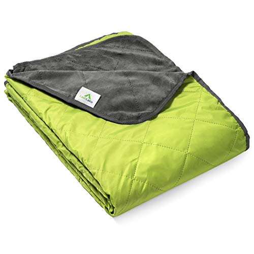 Last Lake Camping Blanket Waterproof, Cozy, Outdoor Blanket Functions
