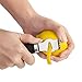 Gelindo Lemon Squeezer with Lemon Zester Grater - Heavy Duty - Easy To Use - Large Bowl, Silver