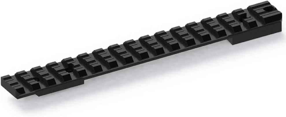 BurrisXtreme Tactical Secure Reliable Durable Solid Steel 1-Piece Mounting Base - Compatible with Weaver-Style, Picatinny-Style Rings