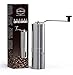 Manual Coffee Grinder | Stainless-Steel Ceramic Burr | Hand Crank Personal Coffee Grinder | Portable Adjustable Mill | French Press, Pour Over, Drip Coffee by Maya Mountain