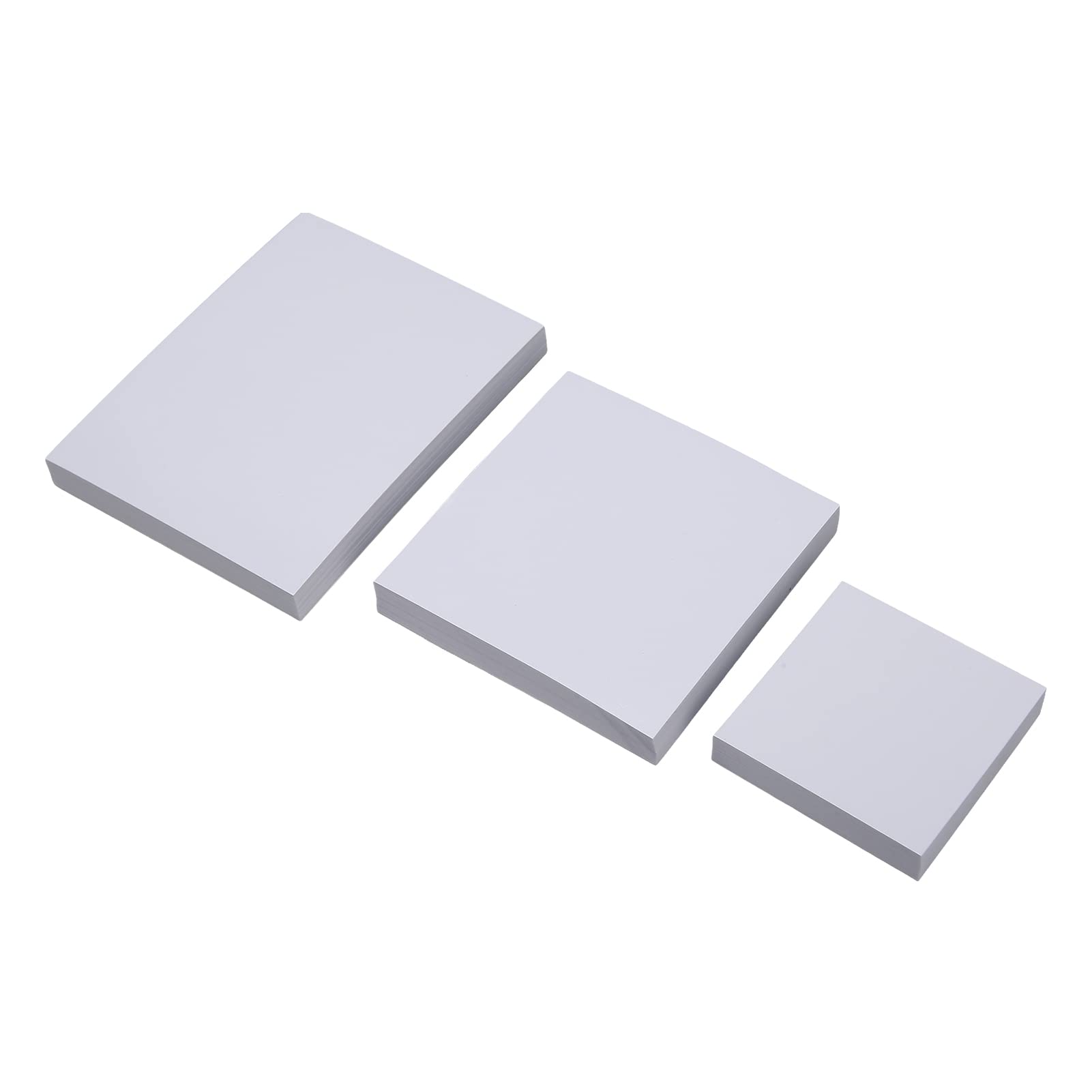 150 Sheets Nail Art Drawing Plates, Nail Color Mixing Paper, 3 Sizes Simple Design Waterproof Makeup Mixing Papers for Home Salon