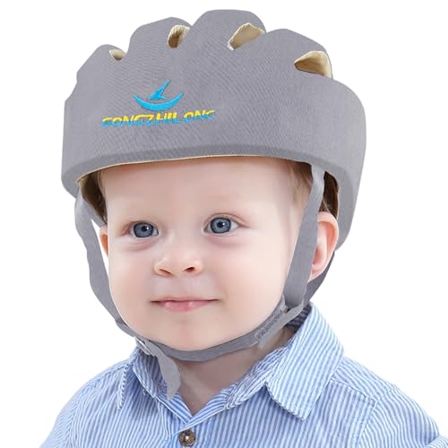 IULONEE Baby Head Protector Baby Protection Helmets Infant Walking Protective Cap Adjustable Baby Crawling Helmet Baby Safety Helmet Protective Baby Helmet for Kid Learning to Walk