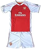 FC FirstClass Arsenal Home kit Ozil #11 Kids football Soccer Jersey and Shorts & socks & key chain for 3-14 Yrs