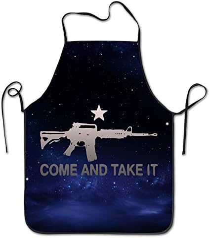 AR-15 Come And Take It Commercial Grade Aprons Limited Edition Screen Print Funny Aprons