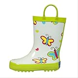 RanyZany Bright Butterfly Boot-Rain Boots For Girls- Kids Rain Boots -Satisfaction Guaranteed