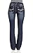 WallFlower Juniors Long Inseam Luscious Curvy Basic Bootcut Jeans