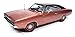Dodge 1968 Charger R/T 426 Bronze Poly with Black Vinyl Top Hemmings Muscle Magazine Limited Edition to 1002pc 1/18 by Autoworld AMM1075