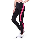 Fmix Women's 4D Padded Cycling Tights Long Bicycle Pants Ourdoor Clothes Bike Wear