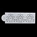Whitelotous Different Patterns Cake Cookie Fondant Side Baking Stencil Wedding Decor Mold Tool (Type B)