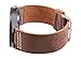 Luno Wear Men's Wood Watch, Wood and Genuine Leather, The Orca