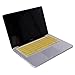 HDE Ultra Thin Silicone Rubber Keyboard Skin Cover for MacBook Pro Non Retina 13/15/17 (Yellow)