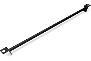 SR Performance Rear Shock Tower Brace in Black - Suspension Fits Ford Mustang 1979-2004