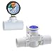 Pressure Regulator with Gauge for Backyard Flock Automatic Poultry Watering System