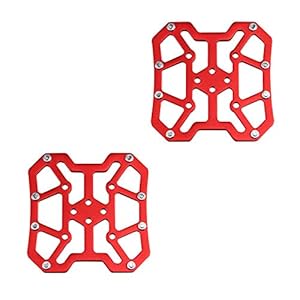 Vangonee Fietspedaaladapters, 1 paar Clipless Platform-adapter universele anti-roest pedaaladapters voor mountainroad…