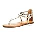 DREAM PAIRS Women's Gladiator Flat Sandals