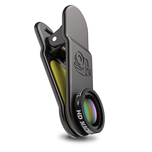 Black Eye HD Macro G3 15x macro objectif pour tous les smartphones courants avant 2018 (Verre à revêtement double…