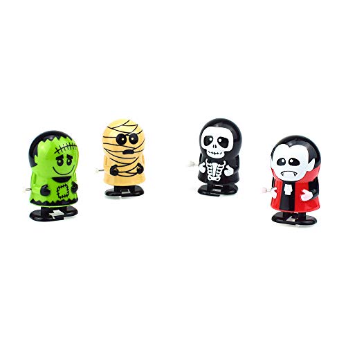X Hot Popcorn 7 Style Wind Up Toys Halloween Toy, Kids Party Favors Children's Birthdays Gifts