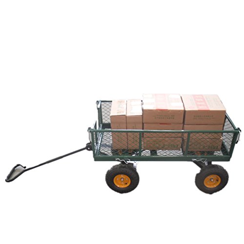 4 Rad Handwagen Bollerwagen Transportkarre Gartenwagen Schubkarre – Bild 7