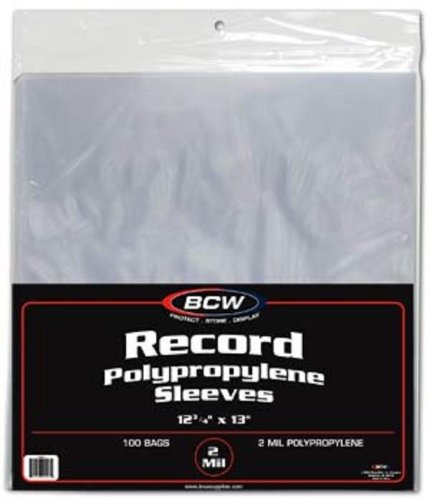 UPC 844568065817, (1000) 12&quot; Record Outer Sleeves - BCW Brand - 2 Mil Thick