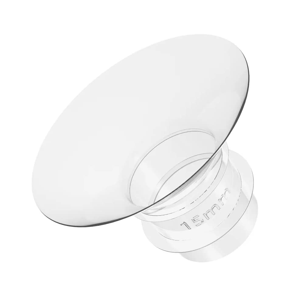 Upgrade Your Breast Pump with NurivaFit Silicone Flange Inserts - Compatible with Top Brands - Enhance Pumping Efficiency and Experience Ideal Fit (19mm)