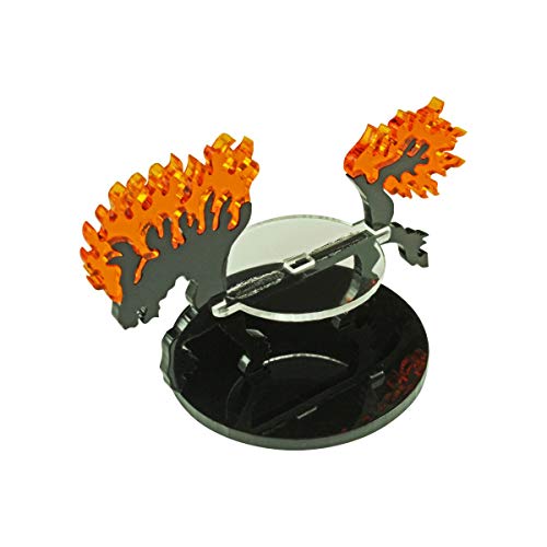 LITKO Nightmare Steed Character Mount with with 40mm Circle Base