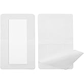 Breathable Adhesive Island Dressing for Knee Replacement Bordered Gauze Bandages Knee Surgery Recovery 4" x 6" Wound Protector Incisions Care Supplies, No More Wounds Sticking(Pack of 10)