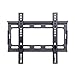 CNYF14-42 Fixed TV Wall Mount Bracket with Black for LED, LCD, 3D, Curved, Plasma, Flat Screen Televisions - Super Strong 25kg(55lbs) Weight Capacity