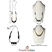 ReignDrop Baby Necklace for Mom to Wear, Silicone Necklace for Teething Pain Relief in Babies and Toddlers, Light Weight, Stylish Chewable Necklace for Boys and Girls (Sage/Peach/Ivory)