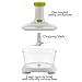 Farberware Rice-n-Slice Manual Vegetable Ricer, White/Green