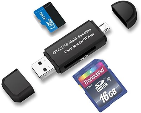 SD Card Reader Adapter,WamGra Trail Camera Viewer for Android Device,Micro SD Memory Card Reader,Micro USB OTG to USB 2.0 Adapter for PC &amp; Laptop &amp; Smartphone&amp; Tablet with OTG Function