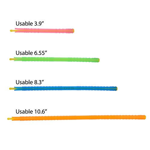 Diamond Shield SlideOn Bag Sealer Sticks 16 Pieces in 4 Different