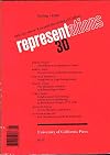 REPRESENTATIONS 30, Spring 1990 (Special Issue: Law and the Order of Culture)