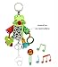 eurofield Baby Musical Plush Toy Crocodile Animal Kids Toy,Travel Activity Plush Toy with Soft Teether for Boys Girls（Musical Style