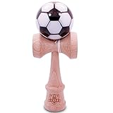 Kaleb USA White & Black Soccer Ball Kendama and Extra String