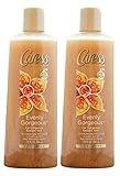 Caress Evenly Gorgeous With Burnt Brown Sugar & Karite Butter Body Wash 12 oz ( Pack of 2)