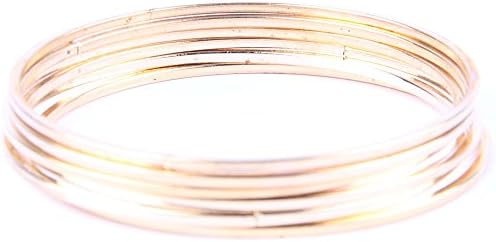 Ladies Metal Bracelets (Gold)