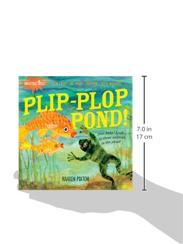 Indestructibles: Plip-Plop Pond!: Chew Proof · Rip Proof · Nontoxic · 100% Washable (Book for Babies, Newborn Books, Safe to Chew)