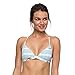 Roxy Women's Printed Strappy Love Reversible Fixed Triangle Bikini Top