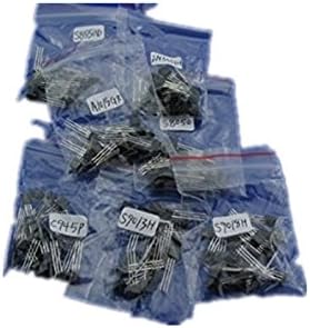 DIP Transistor NPN PNP Assortment Kit 16 values total 160 pcs TO-92 package
