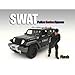 SWAT Team 4 Piece Figure Set For 1:18 Scale Models by American Diorama 77418,77419,77420,77421