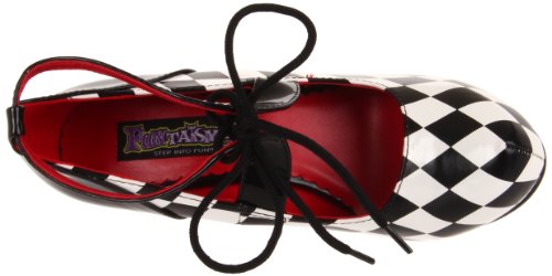 Funtasma Women's Harlequin-03/BW Pump - Image 8