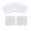 12 Stuks tent reparatie tape, Lre Co. TPU Doorzichtige Patches Reparatiestickerset, Waterdichte Luchtbedreparatieset…