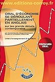 Oral d'économie se déroulant partiellement en anglais sur les grands débats contemporains DSCG 6 by
