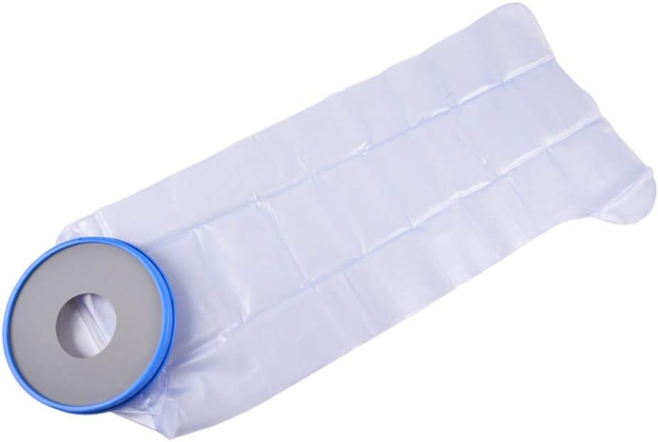 Adult Leg cast Protector for Shower, Waterproof Shower Bandage and Cast Cover Full Leg Watertight Protection to Broken Leg, Knee, Foot, Ankle Wound, Burns 100% Reusable (Full Leg 43.5"20"9.8"): Health & Personal Care
