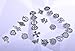 Celtic Irish Knot Charms for Jewelry Making Pack of 25pcs (Antique Silver)